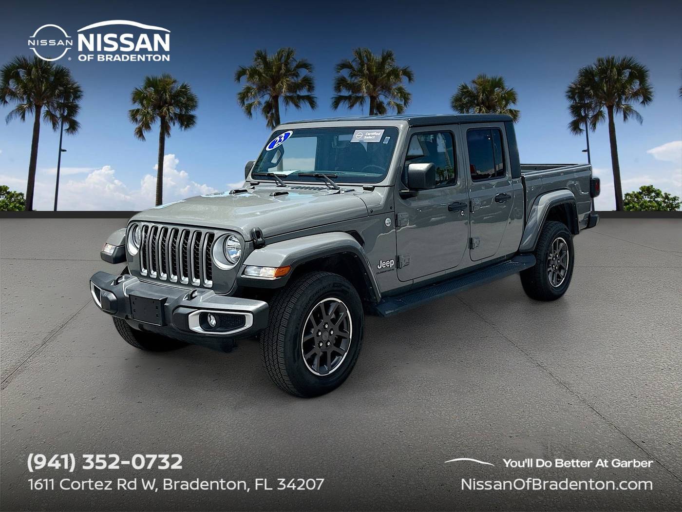 2023 Jeep Gladiator Overland — Pickup Truck — 48,439 mi — Bradenton, FL