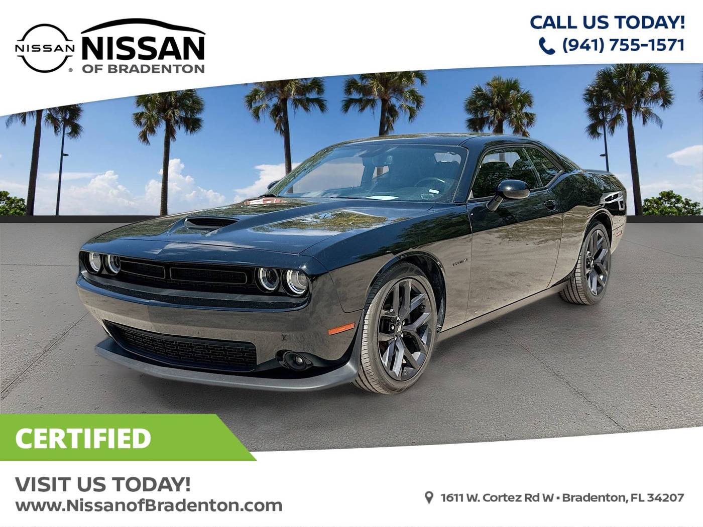 2022 Dodge Challenger R/T — Coupe — 52,867 mi — Bradenton, FL