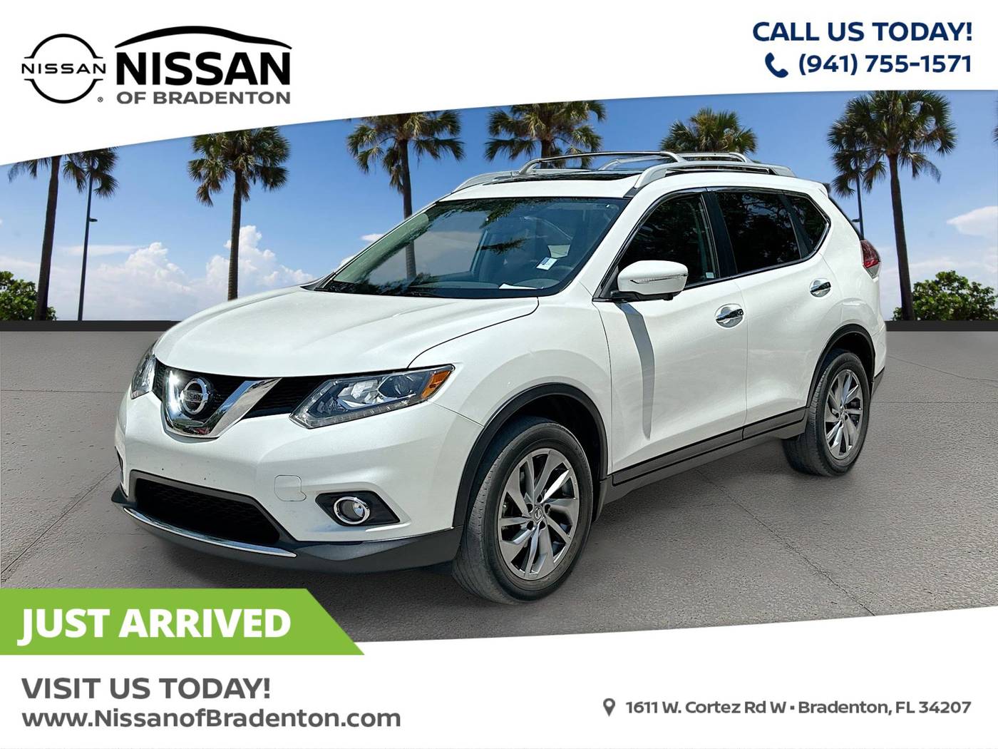 2015 Nissan Rogue SL — SUV — 66,366 mi — Bradenton, FL