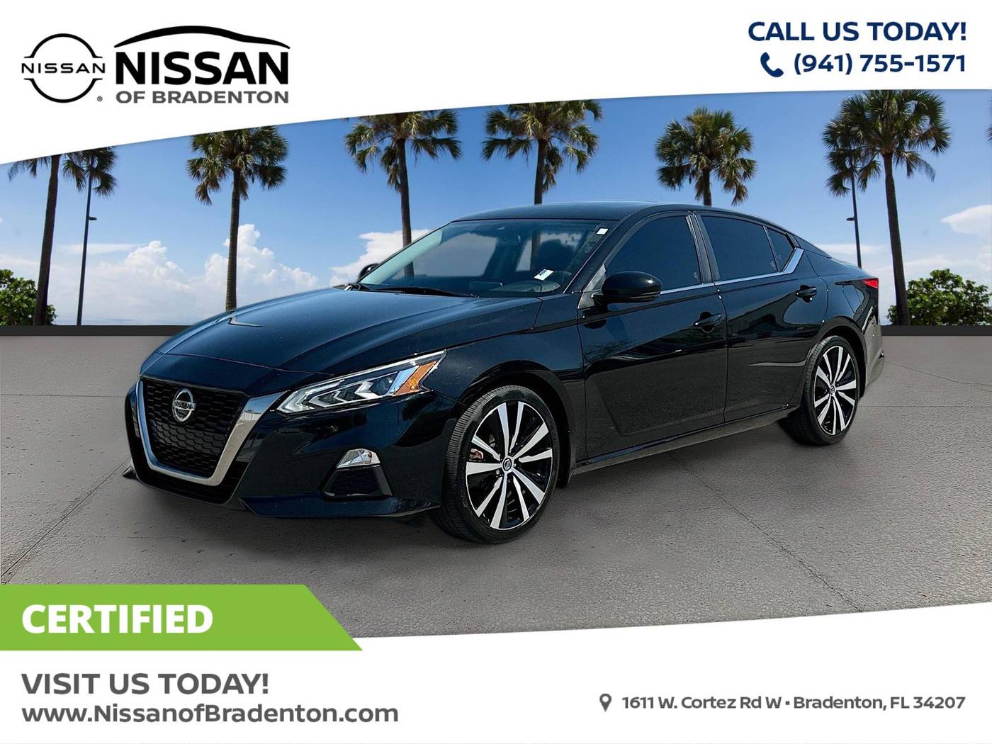 2020 Nissan Altima SR — Sedan — 44,888 mi — Bradenton, FL