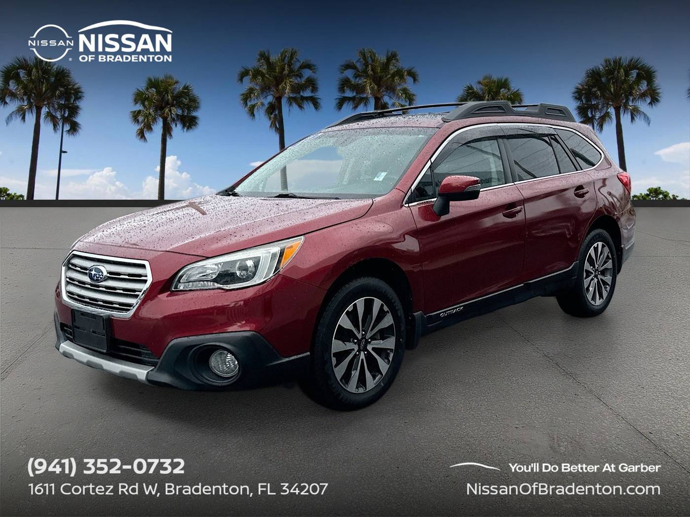 2017 Subaru Outback 2.5i Limited — SUV — 104,261 mi — Bradenton, FL