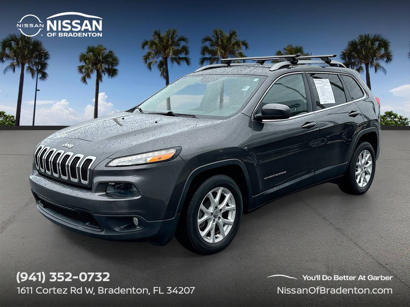 2017 Jeep Cherokee Latitude — SUV — 63,618 mi — Bradenton, FL