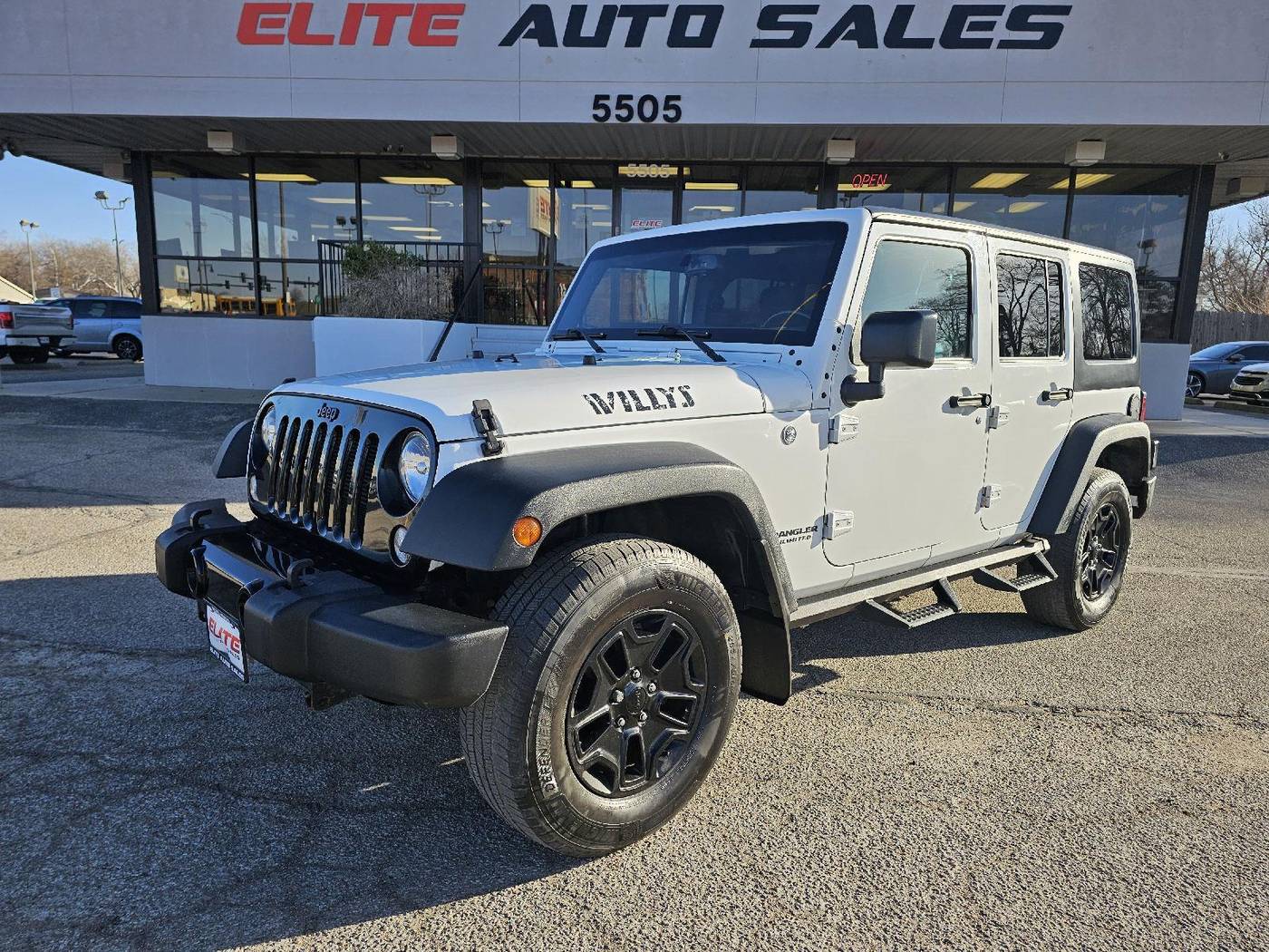 2017 Jeep Wrangler Willys Wheeler — SUV — 79,705 mi — Wichita, KS