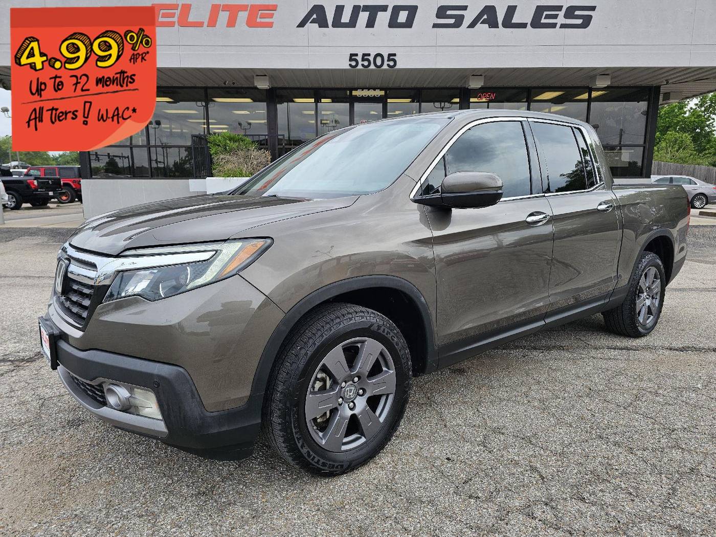 2020 Honda Ridgeline RTL-E — Pickup Truck — 107,392 mi — Wichita, KS