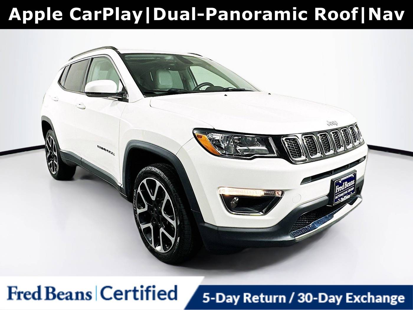 2017 Jeep Compass Limited — SUV — 72,784 mi — Flemington, NJ