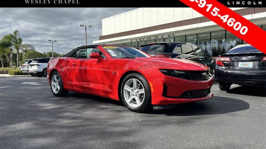 2019 Chevrolet Camaro 1LT — Convertible — 22,984 mi — Tampa, FL