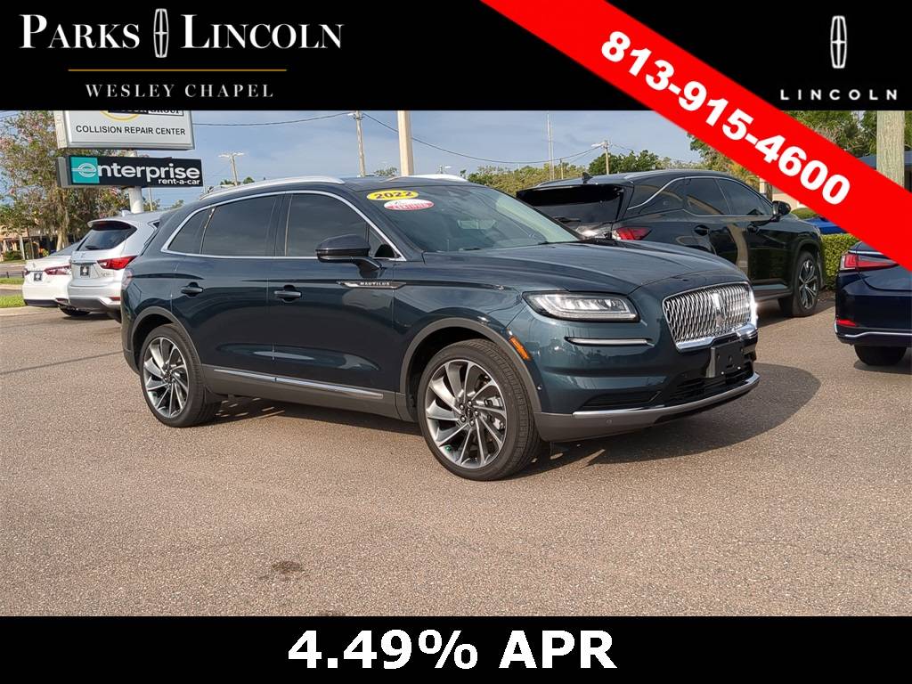 2022 Lincoln Nautilus Reserve — SUV — 23,686 mi — Tampa, FL