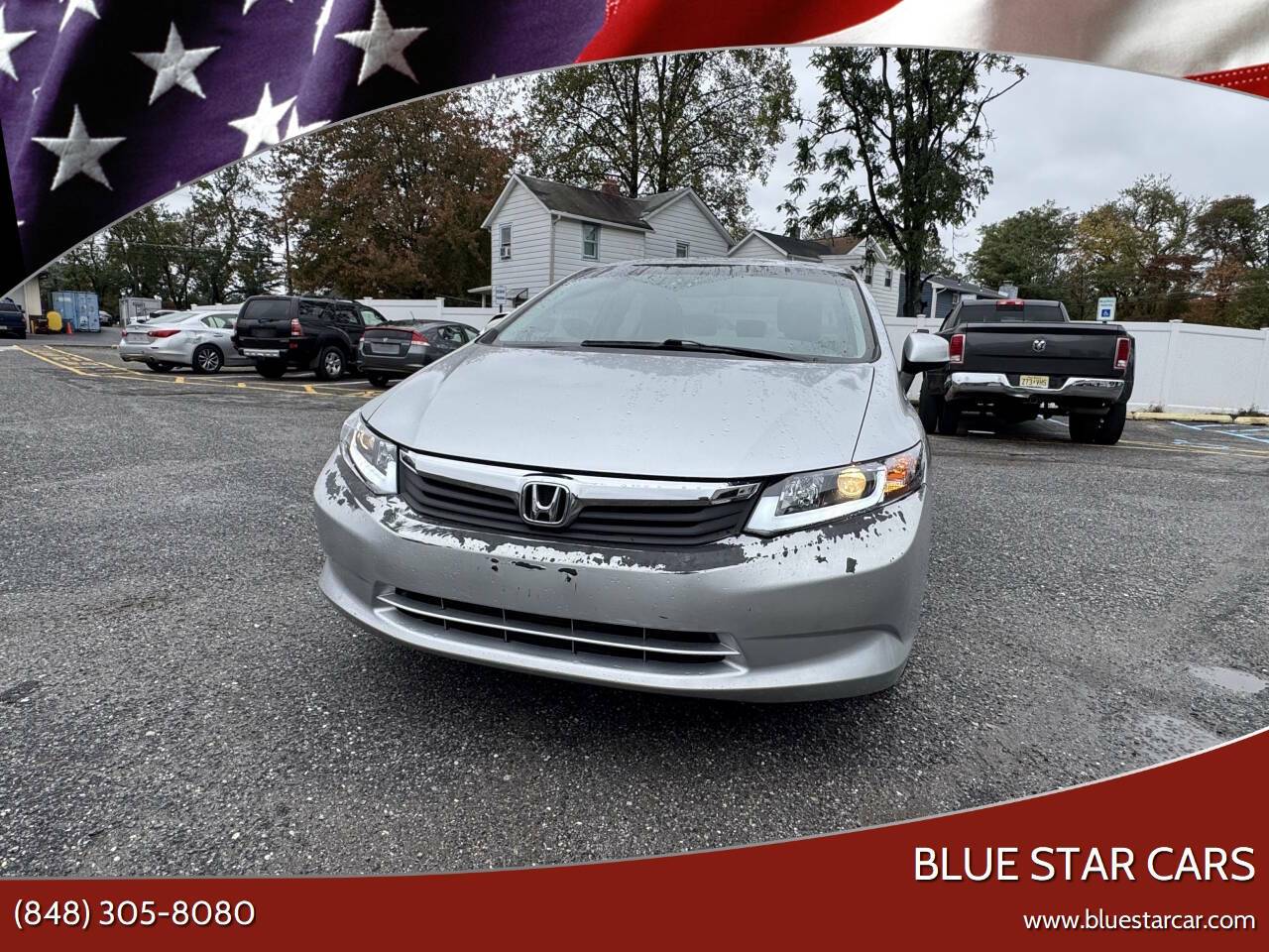 2012 Honda Civic LX — Sedan — 72,517 mi — Jamesburg, NJ