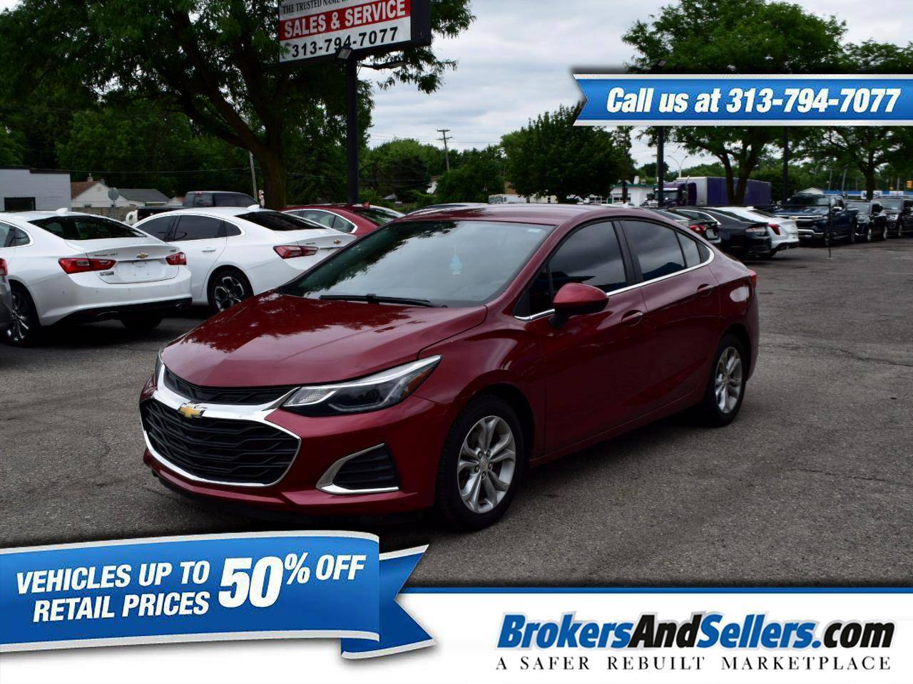 2019 Chevrolet Cruze LT — Sedan — 86,000 mi — Taylor, MI