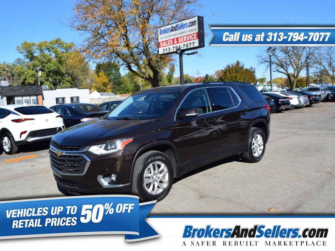 2019 Chevrolet Traverse LT Cloth — SUV — 56,000 mi — Taylor, MI