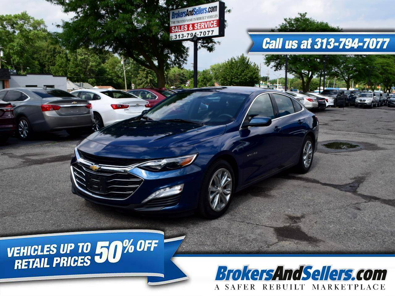 2019 Chevrolet Malibu LT — Sedan — 74,000 mi — Taylor, MI