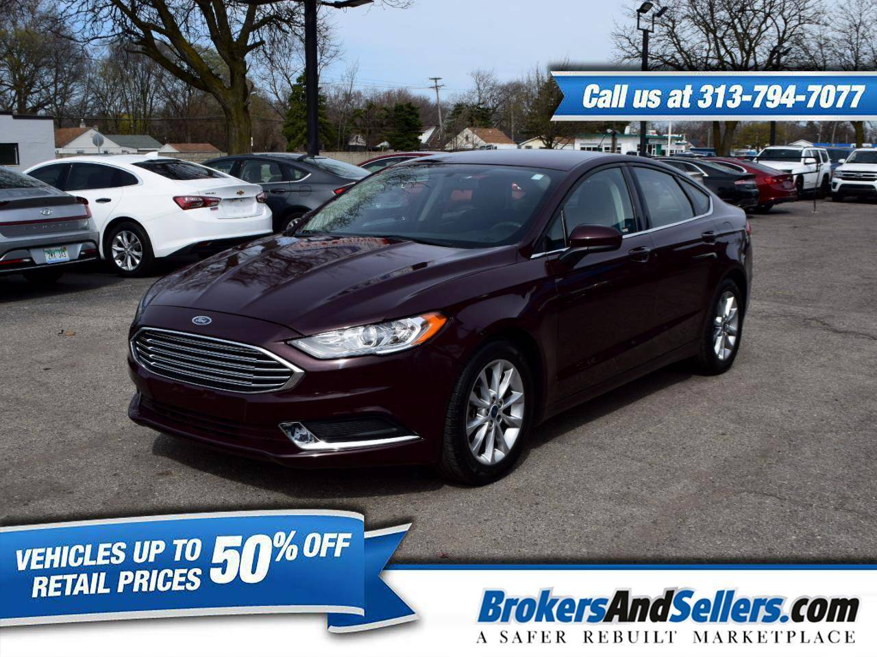 2017 Ford Fusion SE — Sedan — 25,000 mi — Taylor, MI