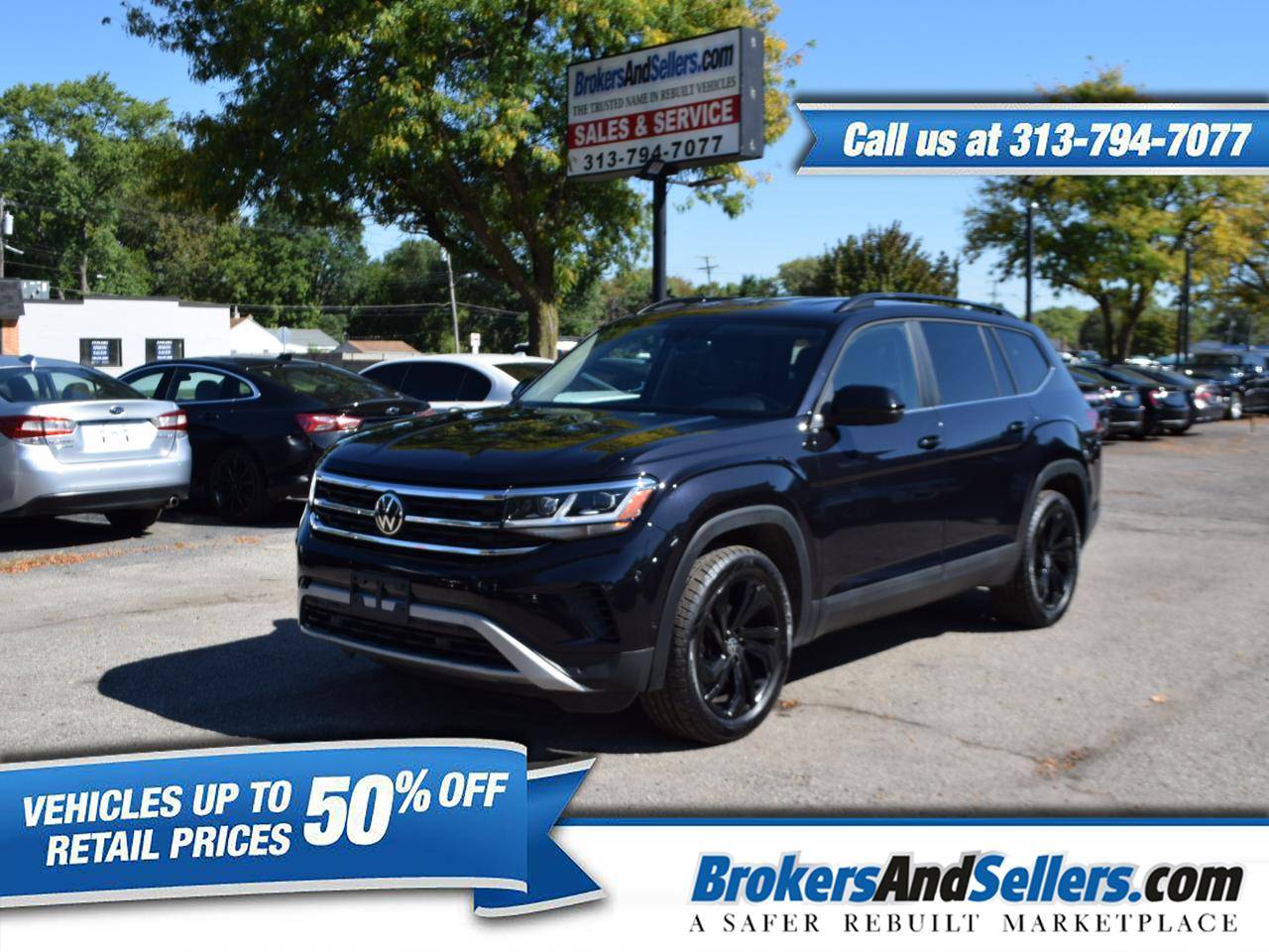 2022 Volkswagen Atlas SE with Technology — SUV — 52,000 mi — Taylor, MI