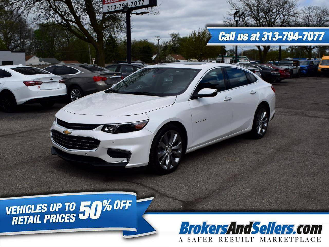 2017 Chevrolet Malibu Premier — Sedan — 54,000 mi — Taylor, MI