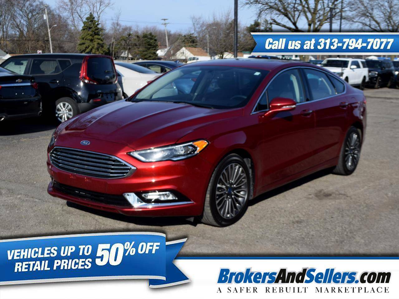 2017 Ford Fusion SE — Sedan — 76,000 mi — Taylor, MI