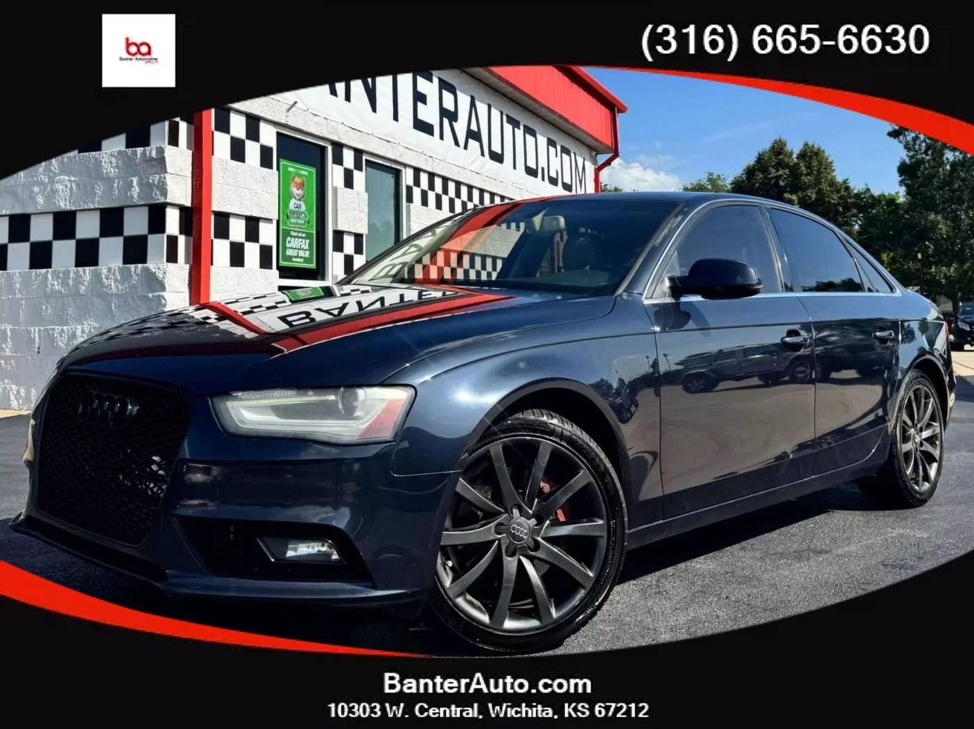 2013 Audi A4 Premium Plus — Sedan — 124,372 mi — Wichita, KS
