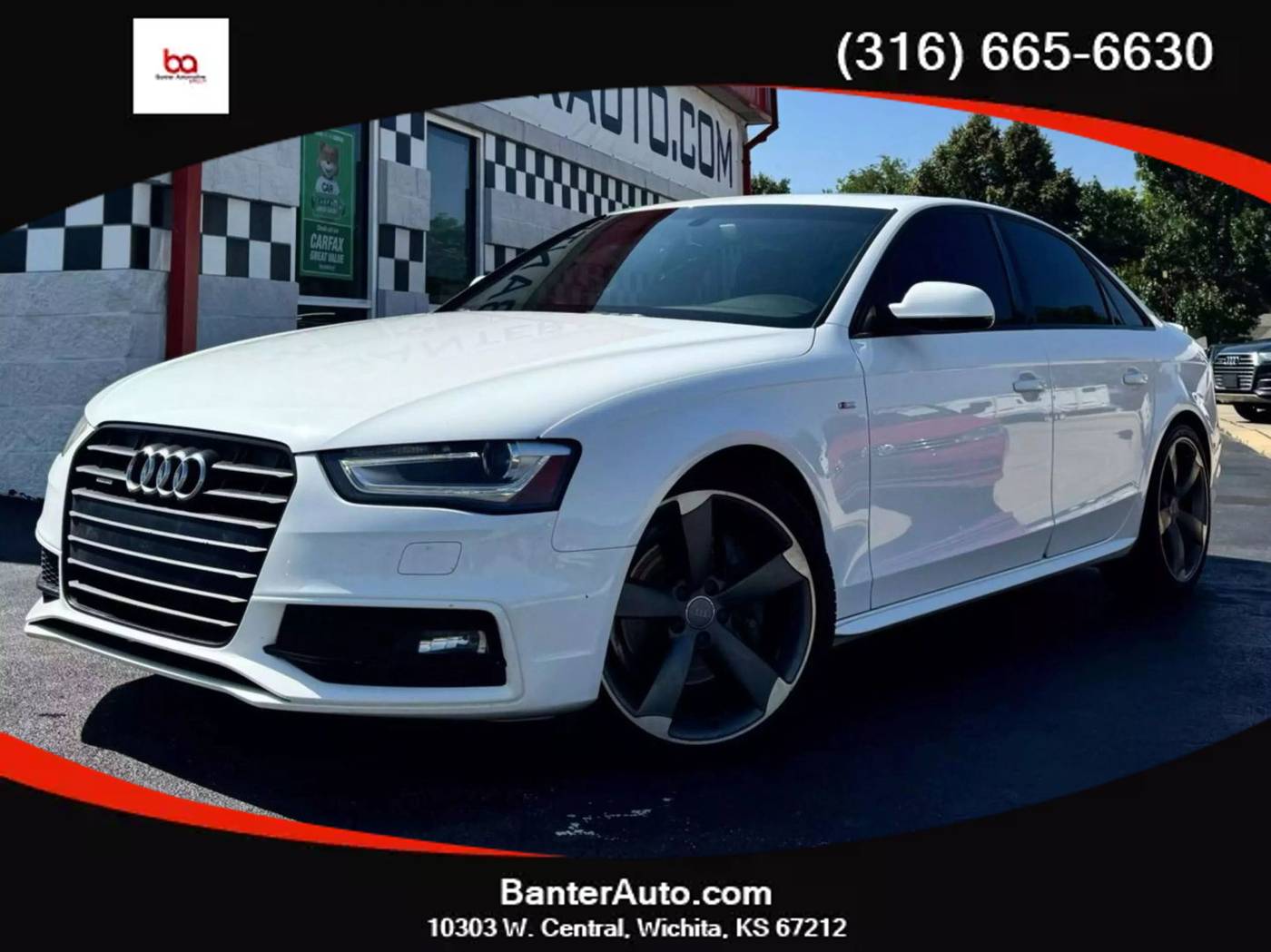 2016 Audi A4 Premium Plus — Sedan — 113,315 mi — Wichita, KS