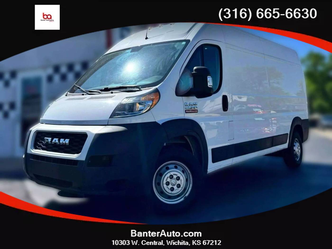 2021 Ram ProMaster Cargo Van 2500 — Cargo Van — 80,238 mi — Wichita, KS