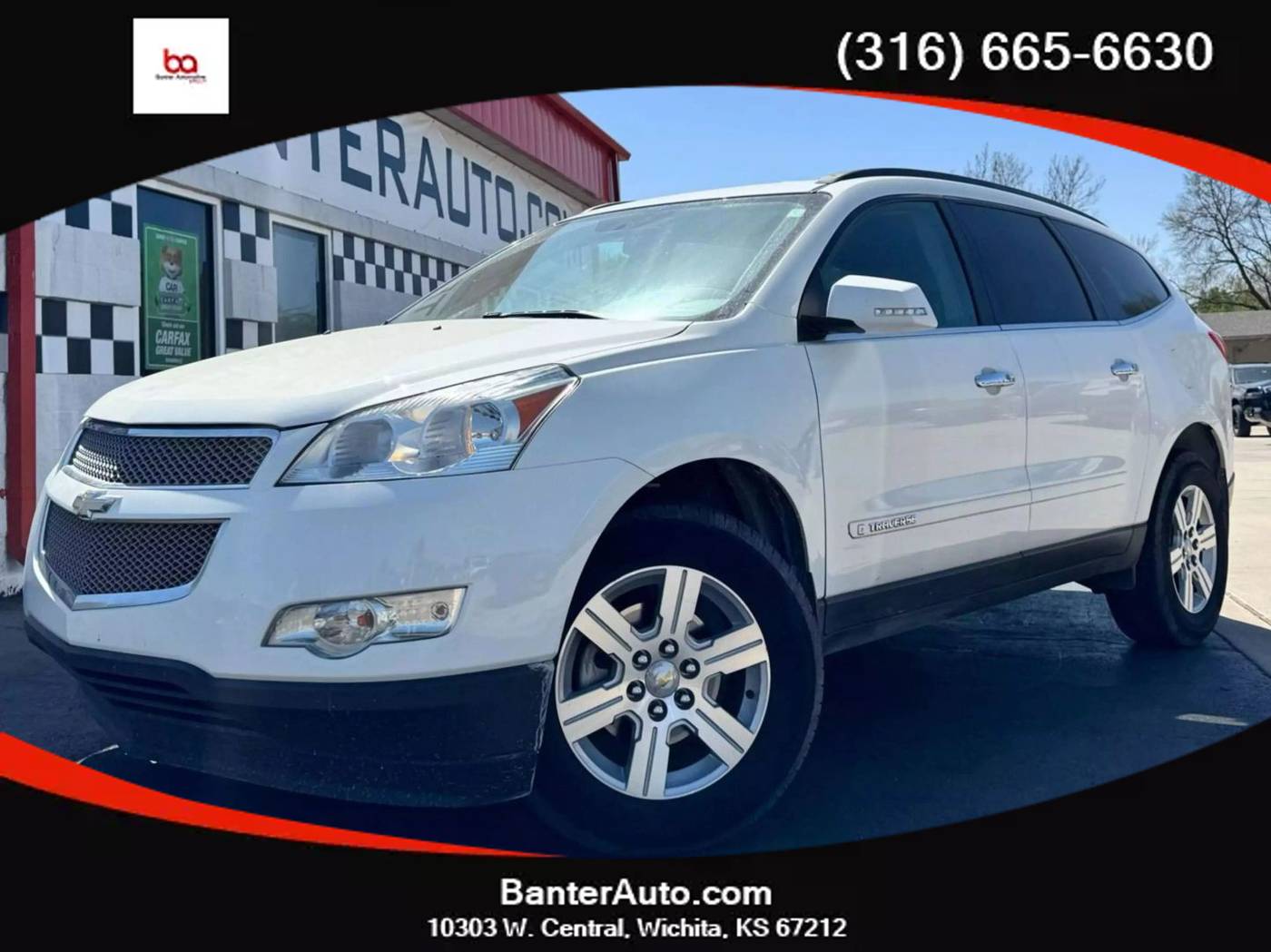 2009 Chevrolet Traverse LT — SUV — 153,411 mi — Wichita, KS