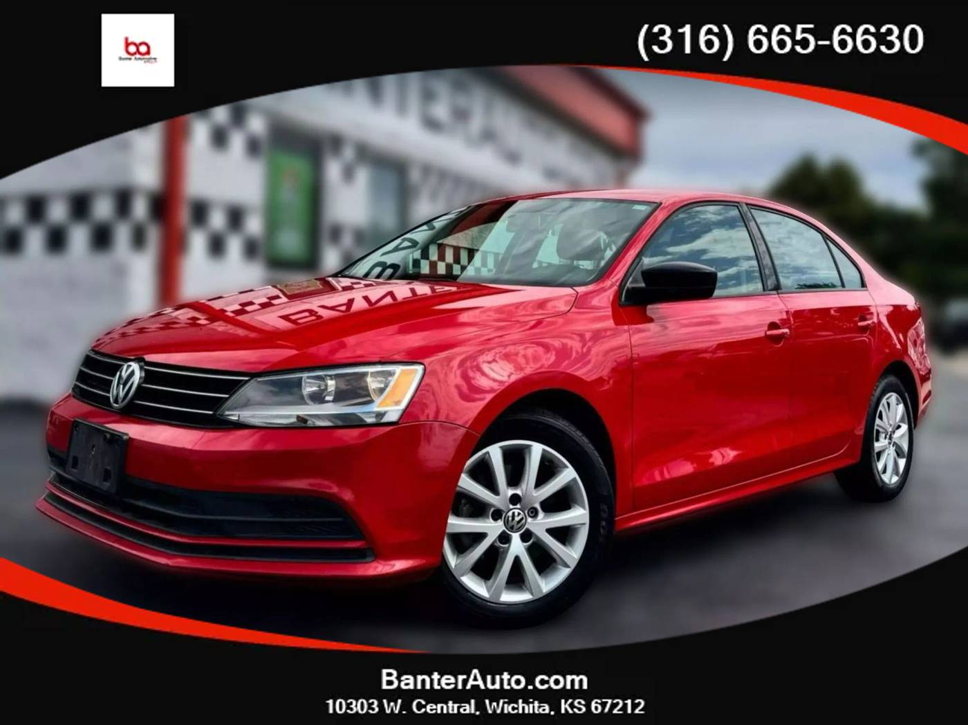 2015 Volkswagen Jetta 1.8T SE — Sedan — 142,112 mi — Wichita, KS