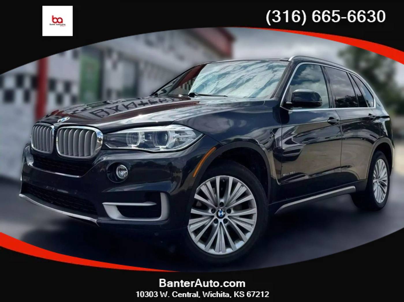2017 BMW X5 35i — SUV — 93,080 mi — Wichita, KS