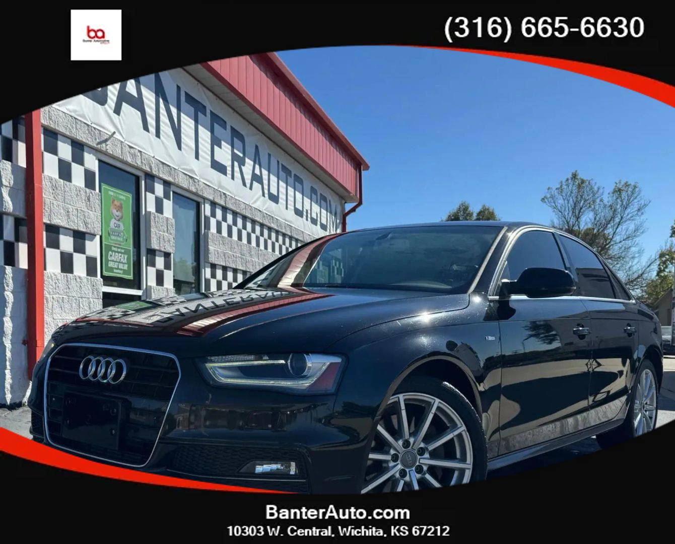 2015 Audi A4 Premium Plus — Sedan — 97,000 mi — Wichita, KS