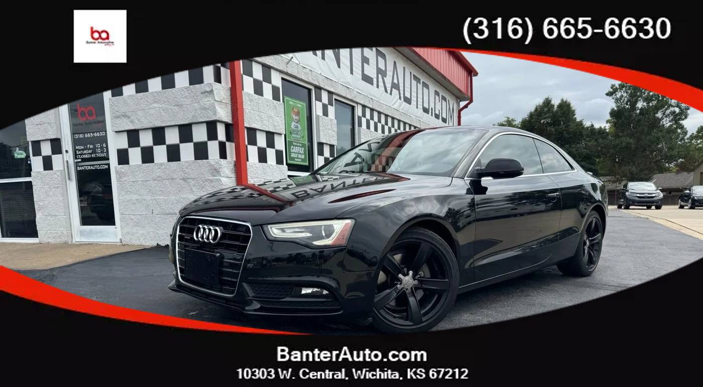 2015 Audi A5 Premium — Coupe — 51,412 mi — Wichita, KS