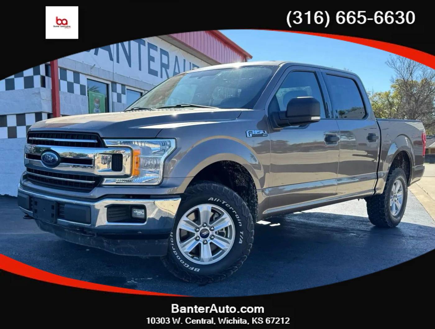 2018 Ford F-150 XLT — Pickup Truck — 156,077 mi — Wichita, KS