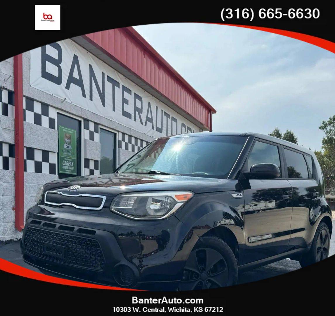 2015 Kia Soul Base — Hatchback — 85,333 mi — Wichita, KS