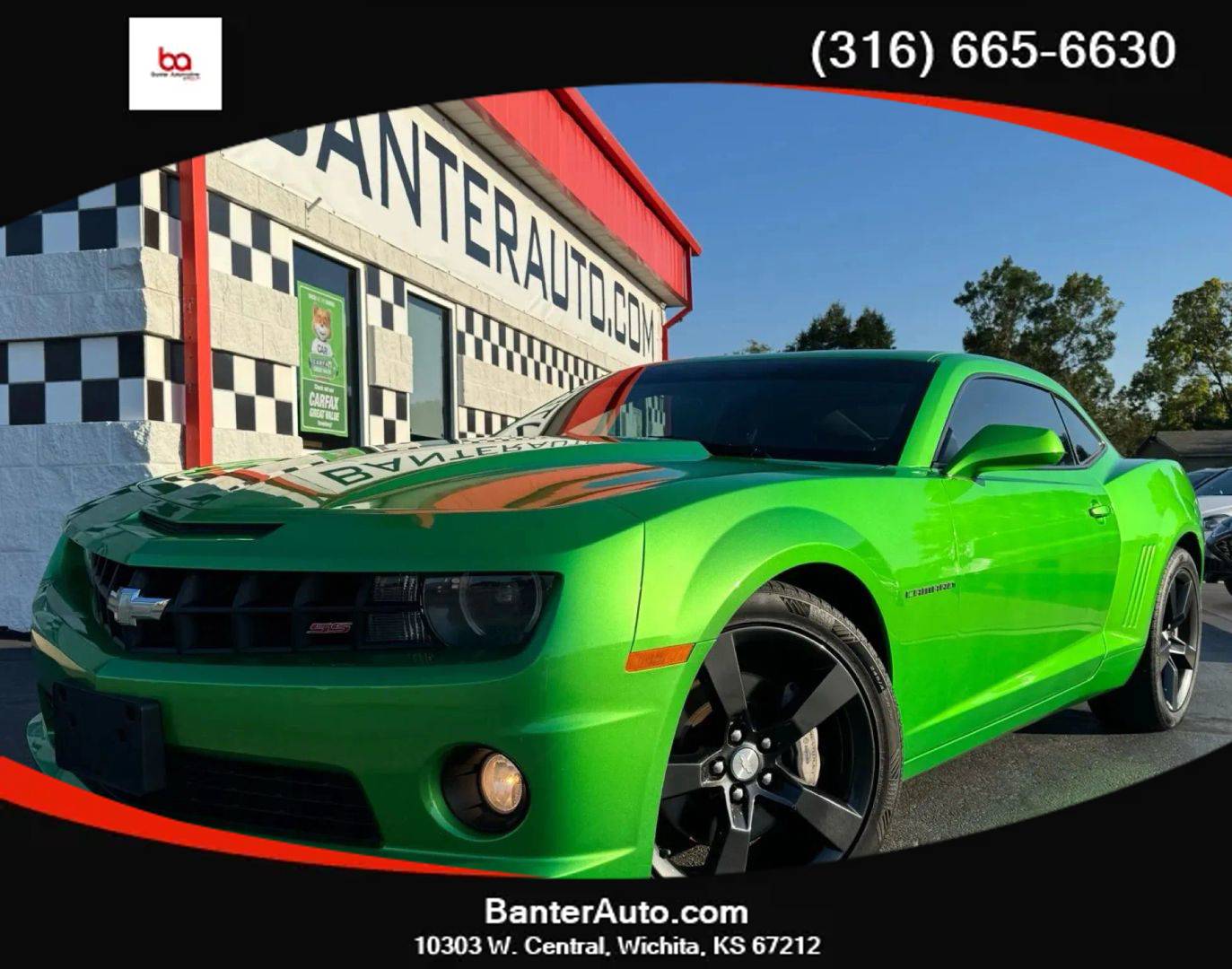 2011 Chevrolet Camaro 2SS — Coupe — 93,241 mi — Wichita, KS