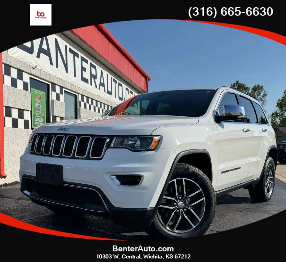 2018 Jeep Grand Cherokee Limited — SUV — 89,474 mi — Wichita, KS