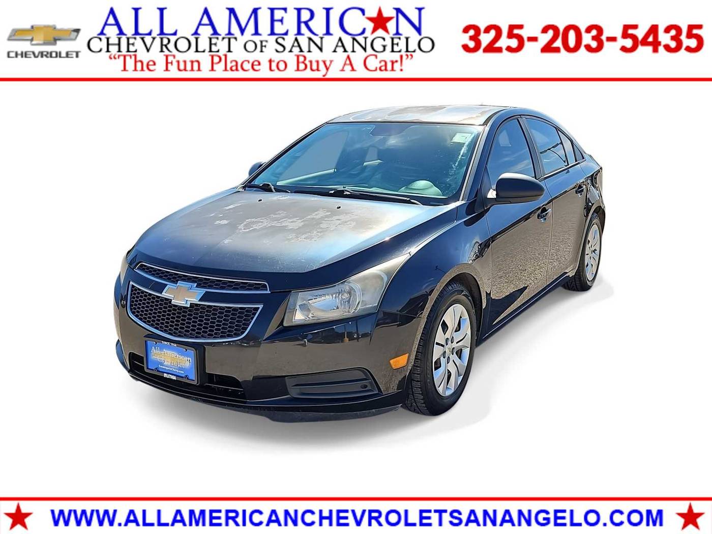 2013 Chevrolet Cruze LS — Sedan — 88,696 mi — San Angelo, TX