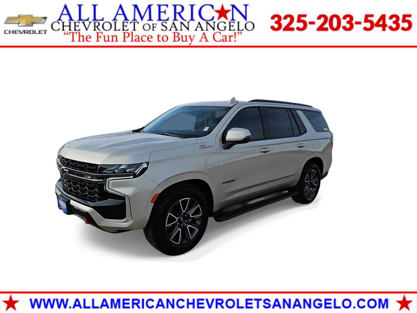 2021 Chevrolet Tahoe Z71 — SUV — 100,890 mi — San Angelo, TX