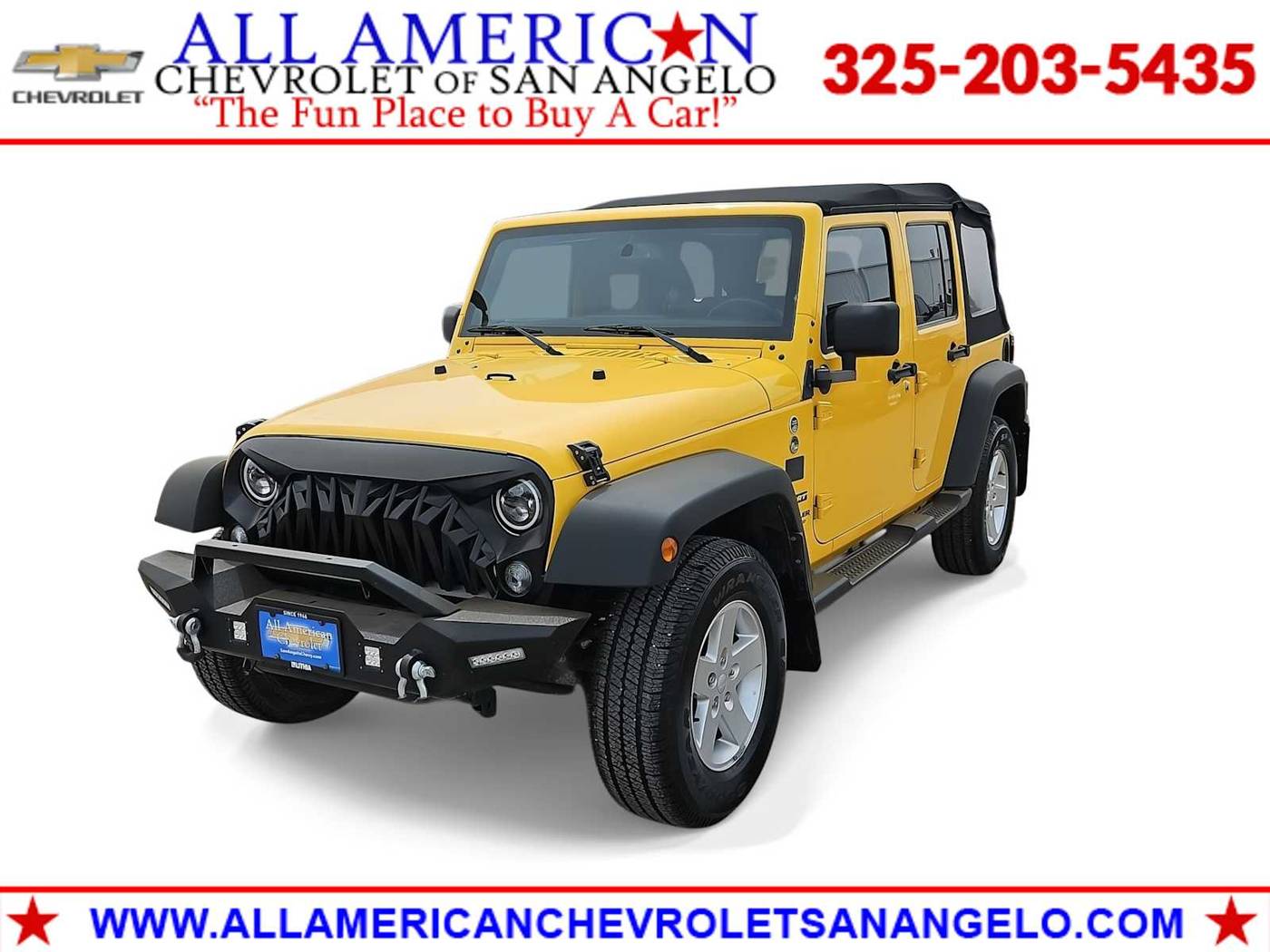 2015 Jeep Wrangler Sport — SUV — 92,897 mi — San Angelo, TX