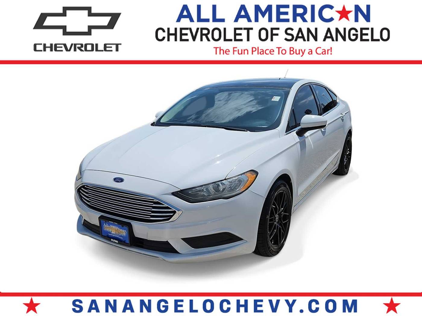 2017 Ford Fusion SE — Sedan — 69,728 mi — San Angelo, TX