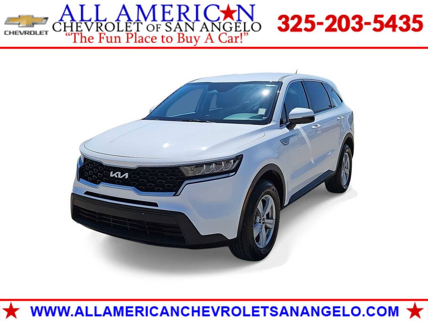 2022 Kia Sorento LX — SUV — 59,195 mi — San Angelo, TX