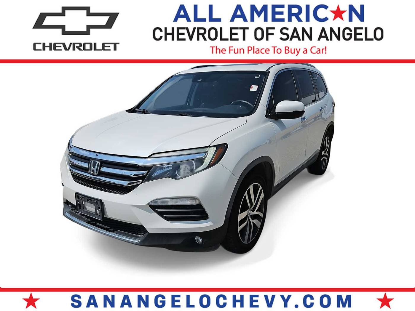 2017 Honda Pilot Touring — SUV — 76,554 mi — San Angelo, TX