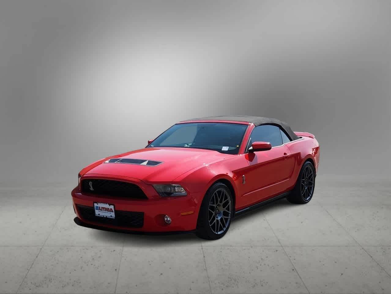 2012 Ford Mustang Shelby GT500 — Convertible — 19,077 mi — Odessa, TX