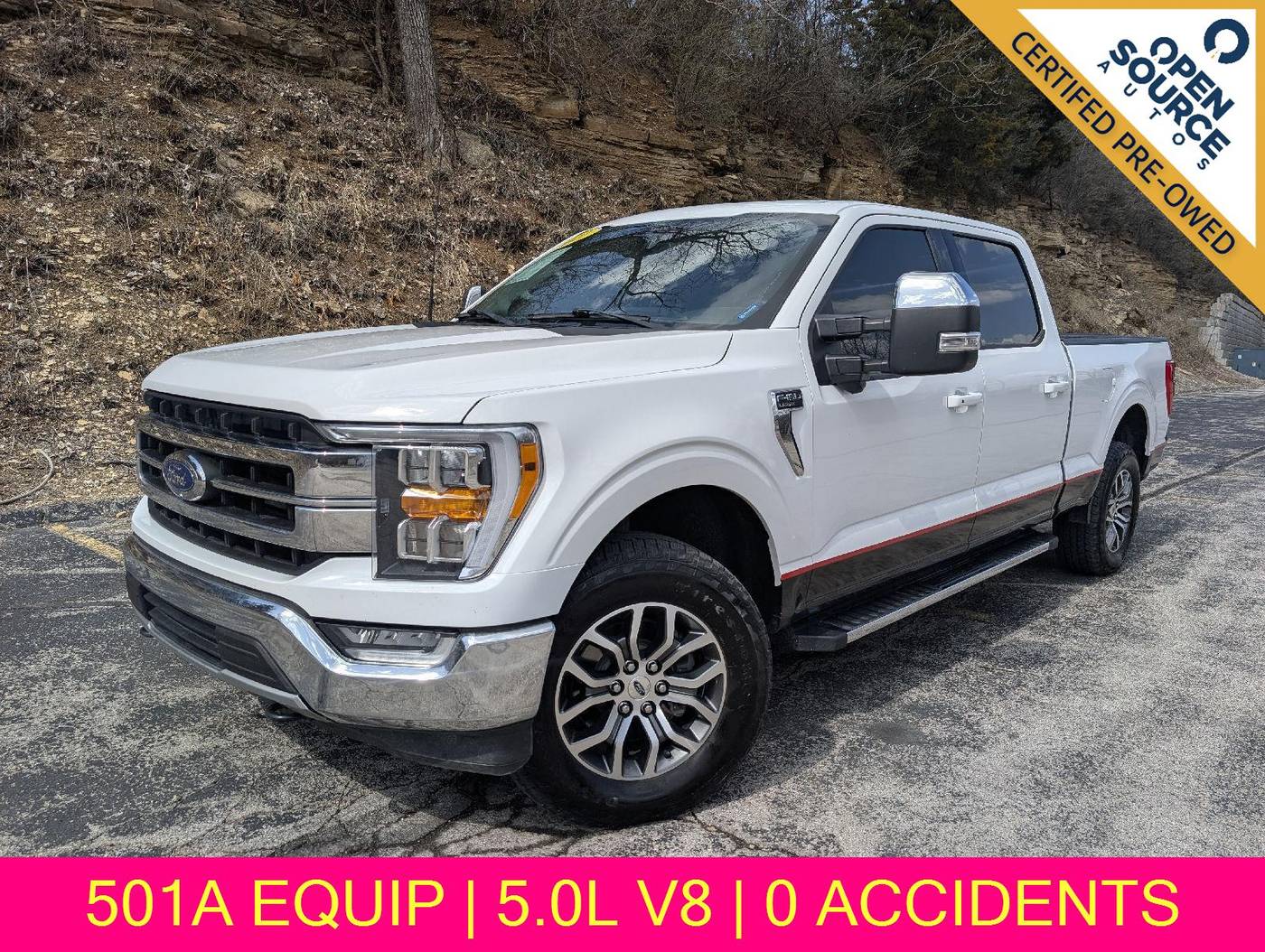 2021 Ford F-150 Lariat — Pickup Truck — 95,802 mi — Mission, KS