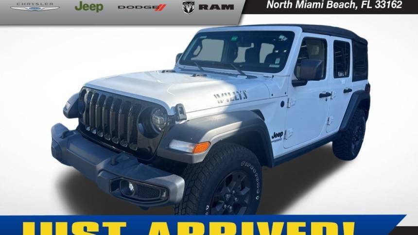 2021 Jeep Wrangler Willys — SUV — 58,202 mi — North Miami Beach, FL