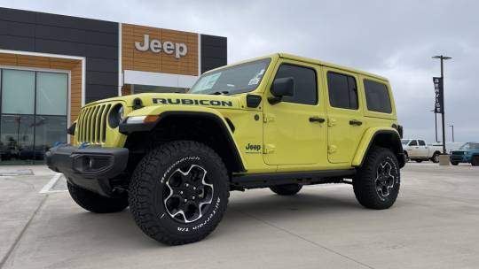 New 2023 Jeep Wrangler Rubicon 4xe 4D Sport Utility in #W704364