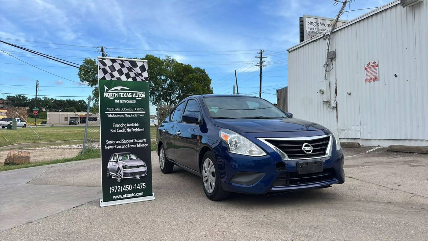 2018 Nissan Versa SV — Sedan — 58,854 mi — Denton, TX