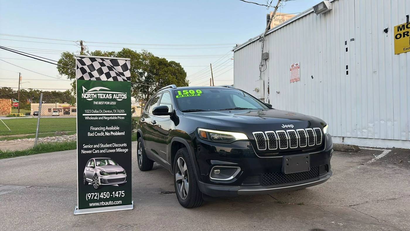 2020 Jeep Cherokee Limited — SUV — 67,032 mi — Denton, TX