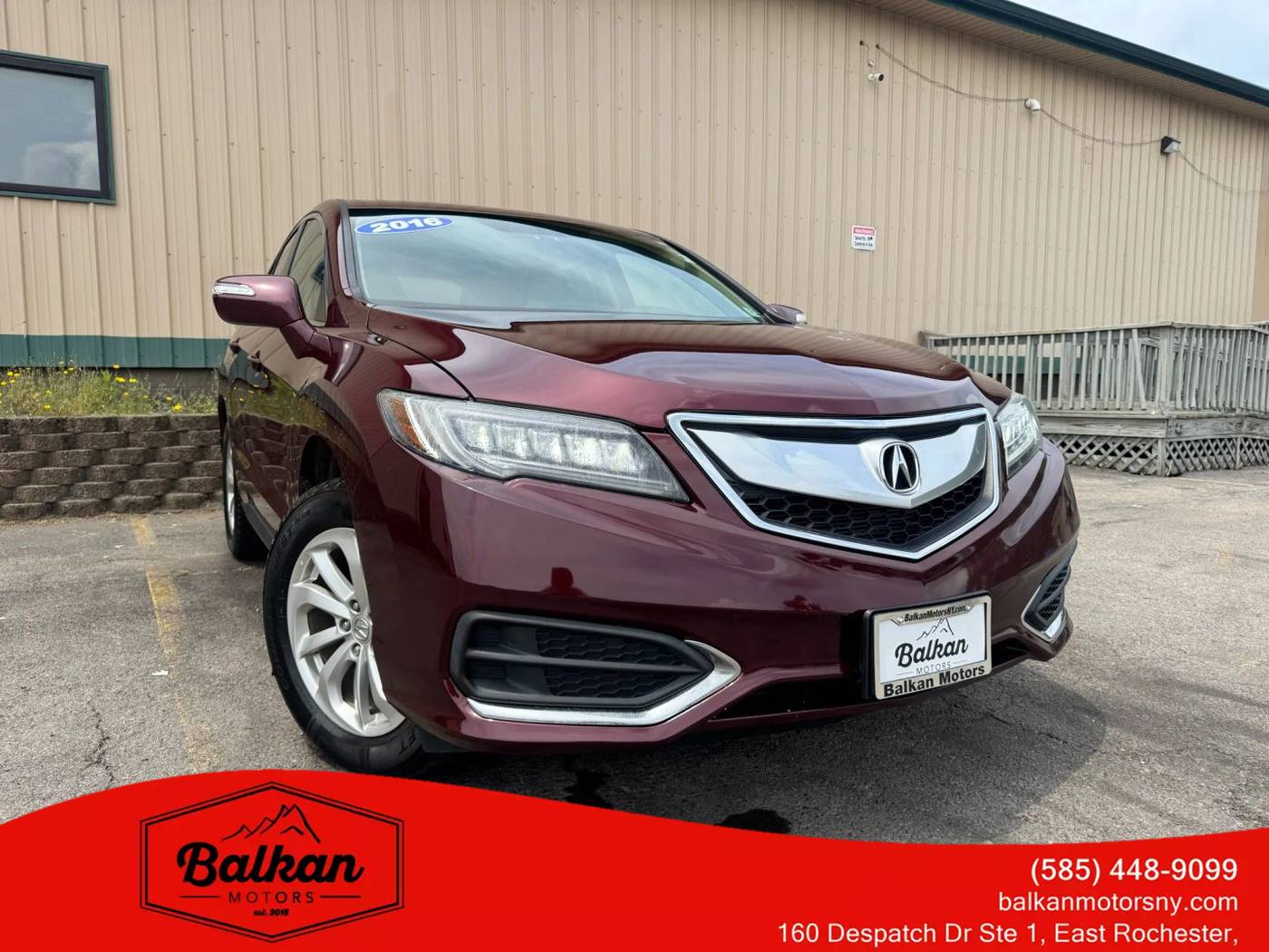 2016 Acura RDX Standard — SUV — 91,419 mi — East Rochester, NY