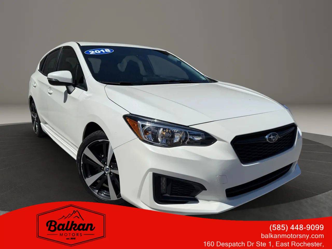 2018 Subaru Impreza 2.0i Sport — Hatchback — 101,927 mi — East Rochester, NY