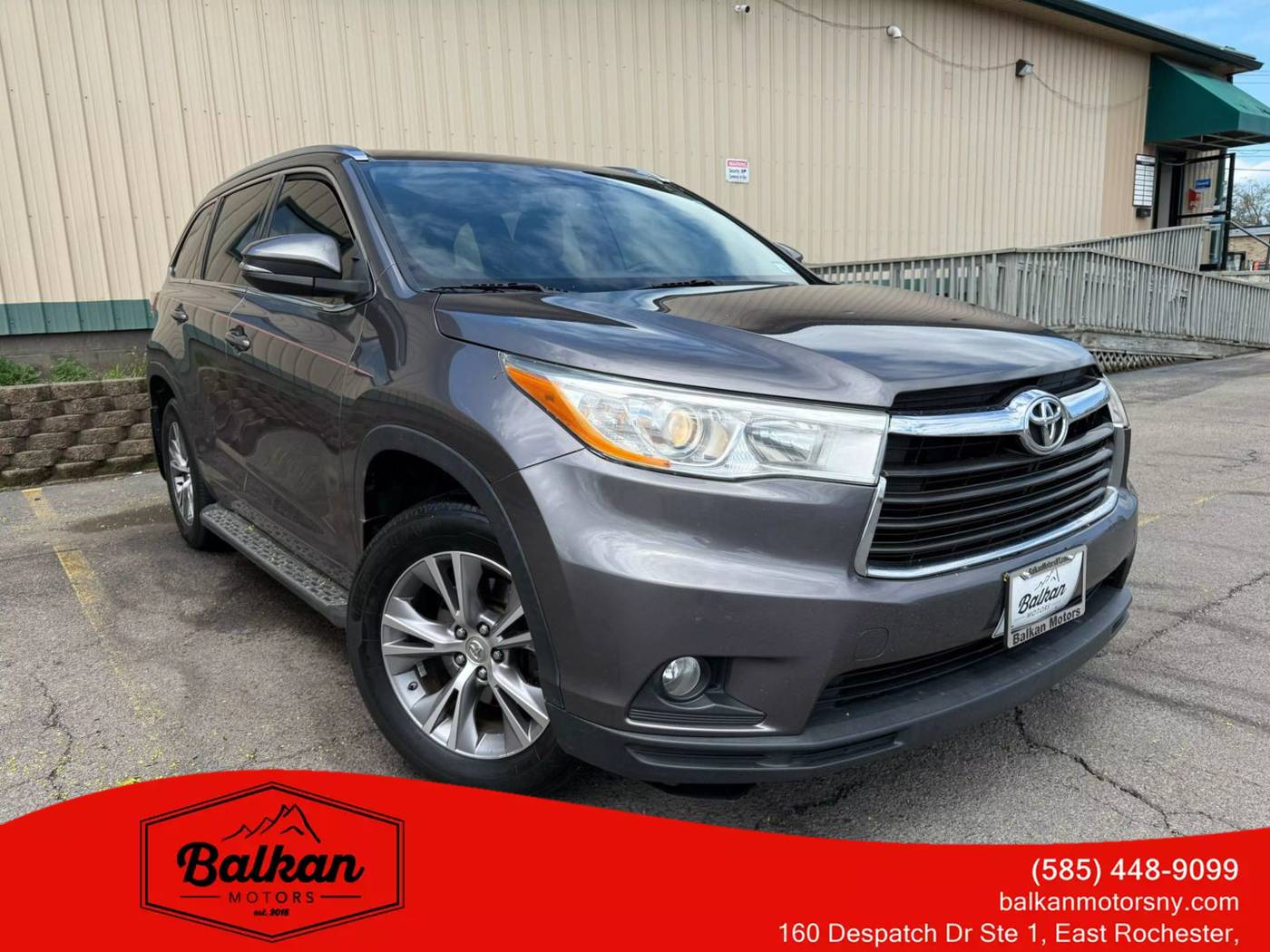 2014 Toyota Highlander XLE — SUV — 148,069 mi — East Rochester, NY
