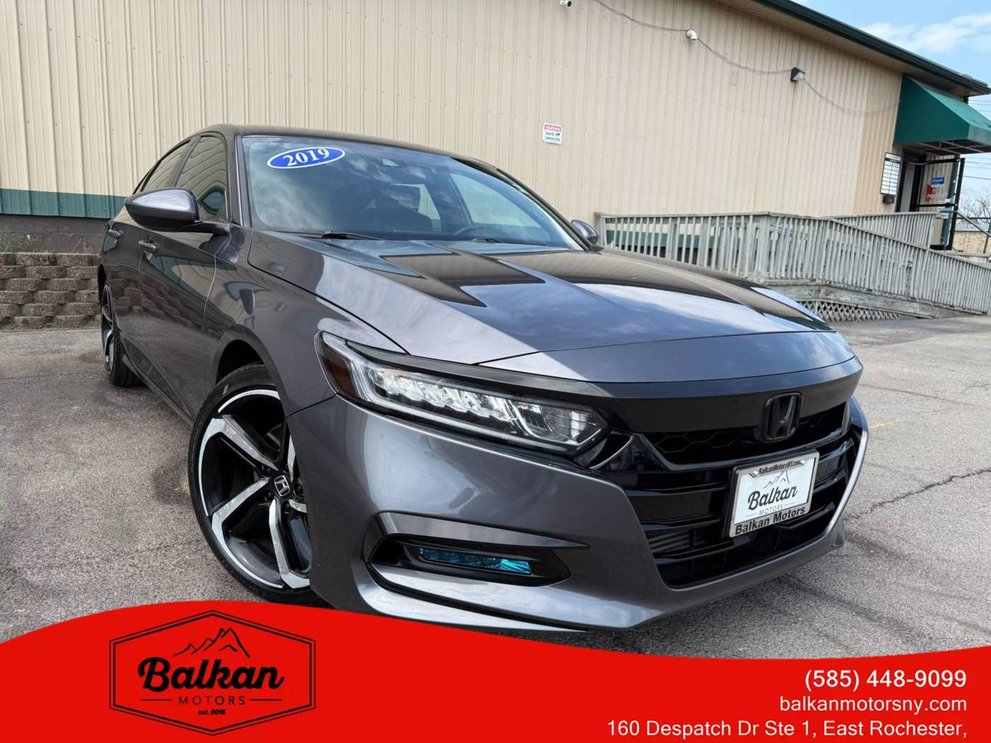 2019 Honda Accord Sport — Sedan — 33,587 mi — East Rochester, NY