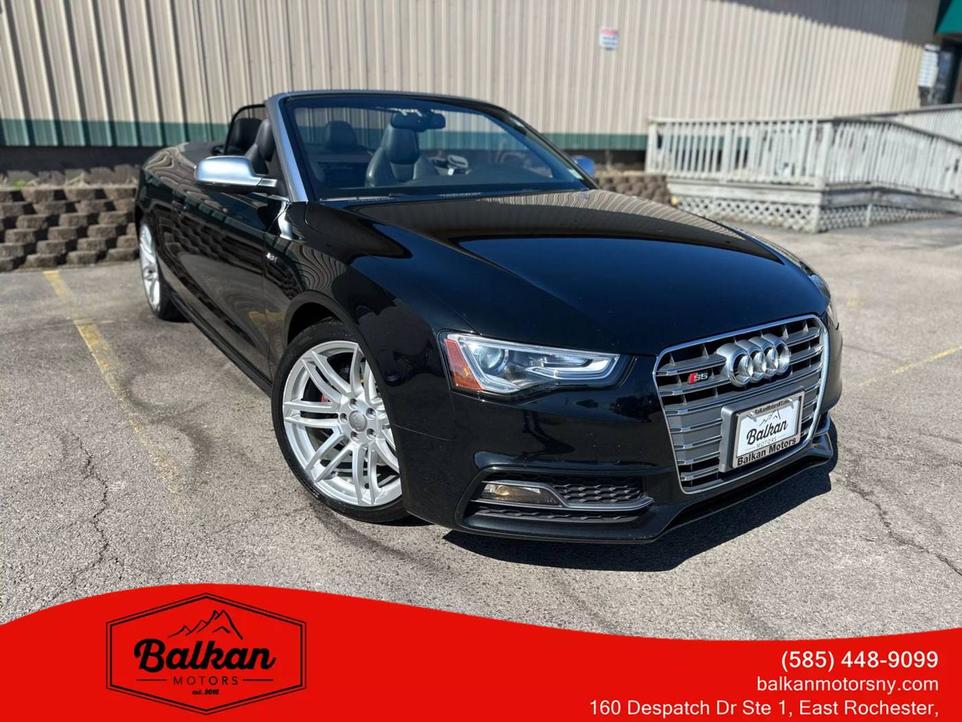 2015 Audi S5 Premium Plus — Convertible — 69,701 mi — East Rochester, NY