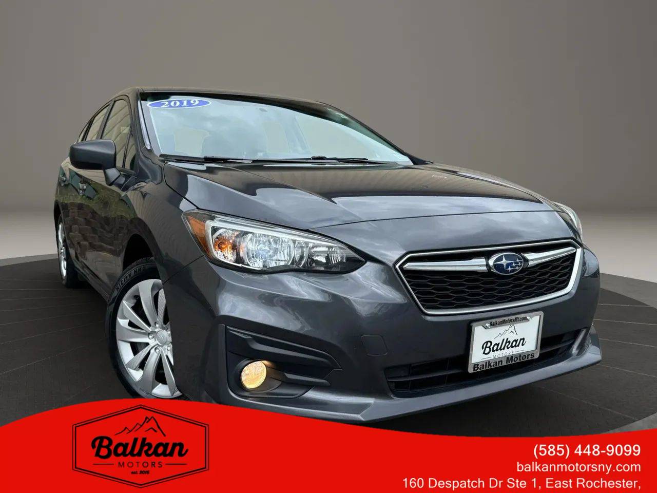 2019 Subaru Impreza 2.0i — Hatchback — 63,747 mi — East Rochester, NY