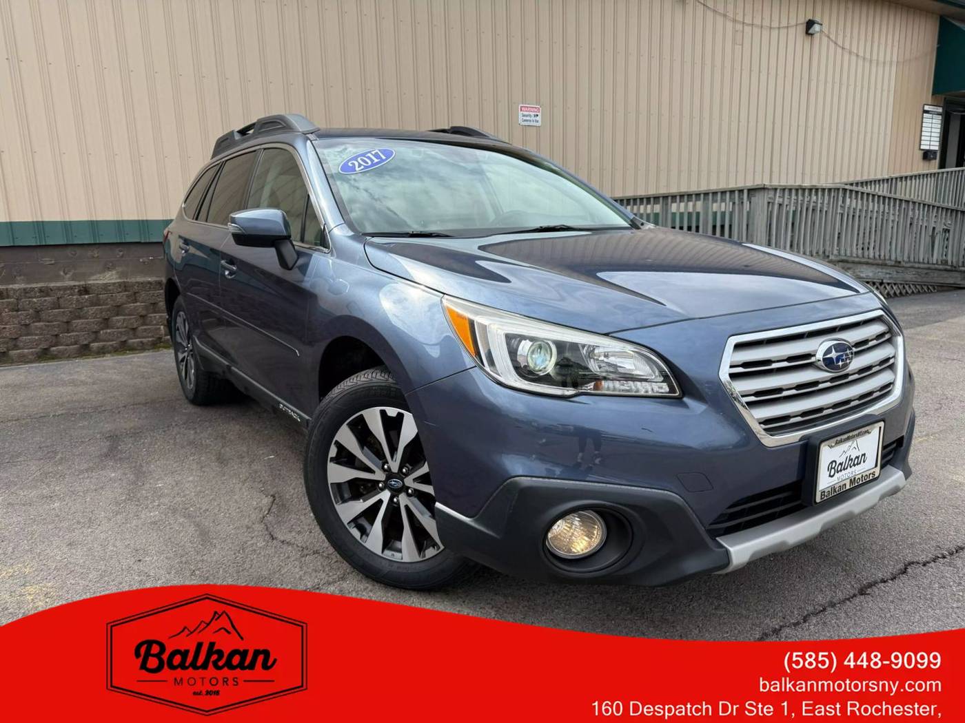 2017 Subaru Outback 2.5i Limited — SUV — 72,927 mi — East Rochester, NY